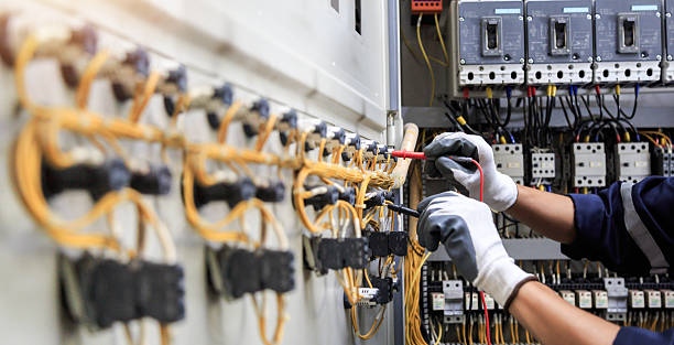 Professional Electrician technician working in Pine Level, NC